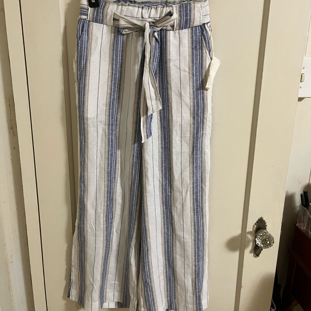 Indigo Rein Linen Pant